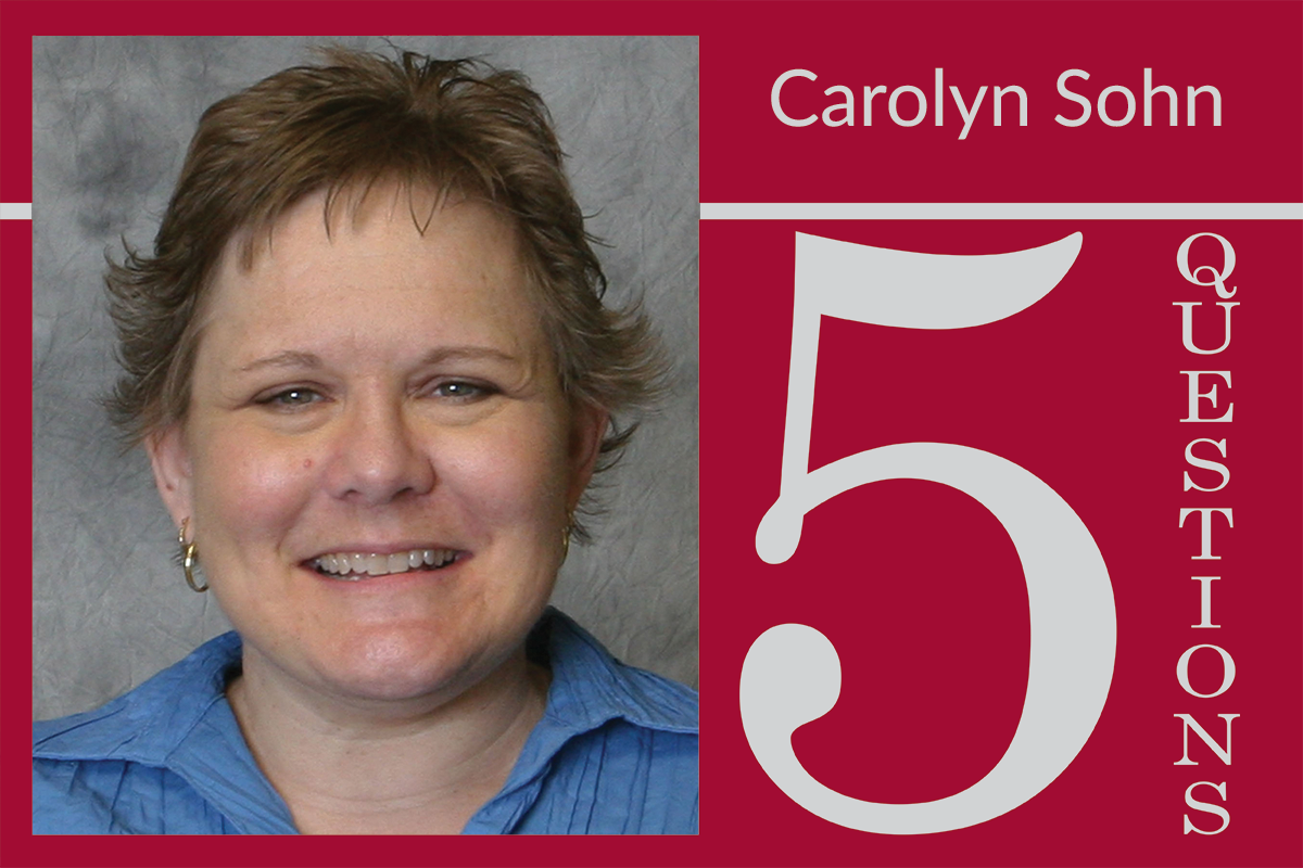5 Questions With Carolyn Sohn, Administrative Assistant III