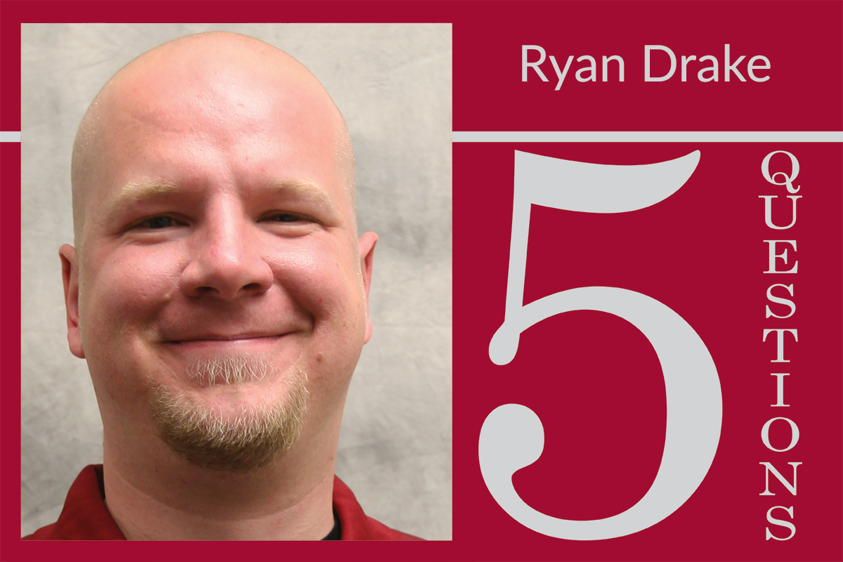 5 Questions with Ryan Drake, Coordinator for Residence Education (CRE)
