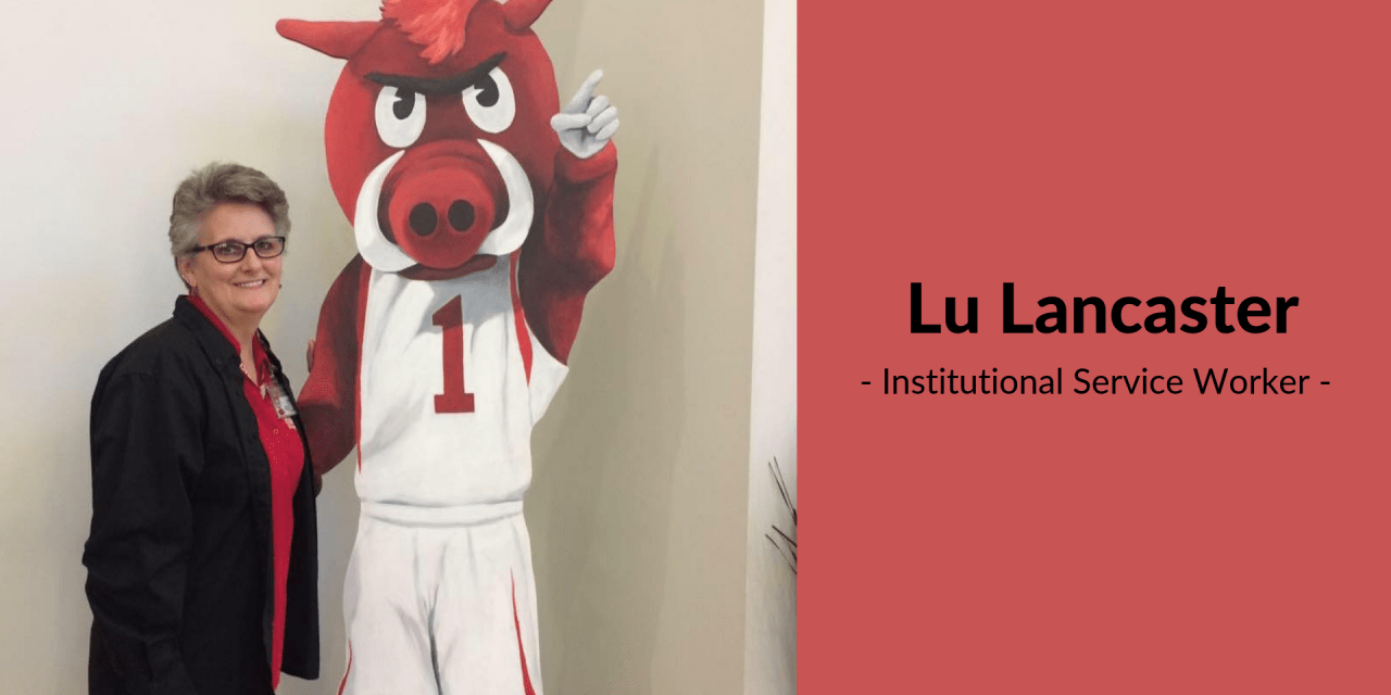 5 Questions: Lu Lancaster, Institutional Service Worker (ISA)